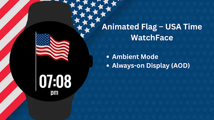 Animated Flag – USA Time screenshot 8