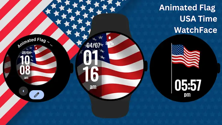 Animated Flag – USA Time screenshot 3