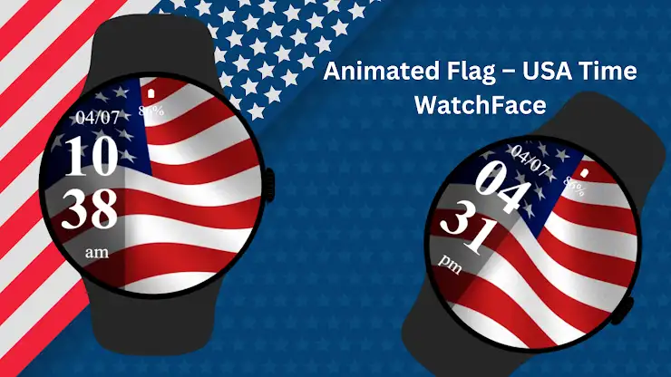 Animated Flag – USA Time screenshot 2