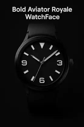 Bold Aviator Royale WatchFace screenshot 5