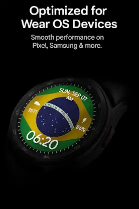 Brazil Independence WatchFace screenshot 8