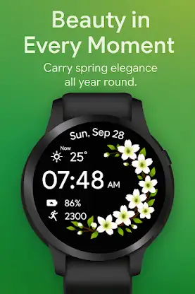 Cherry Blossom WatchFace screenshot 1