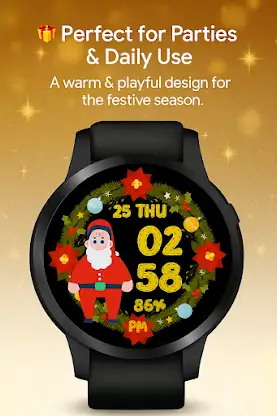 Christmas Santa WatchFace screenshot 4