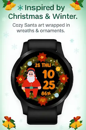 Christmas Santa WatchFace screenshot 2