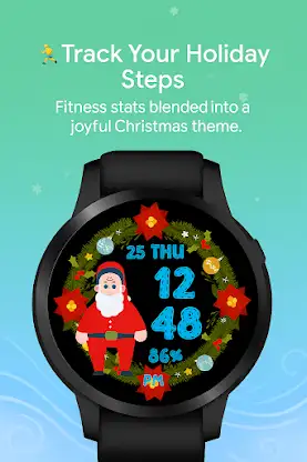 Christmas Santa WatchFace screenshot 7