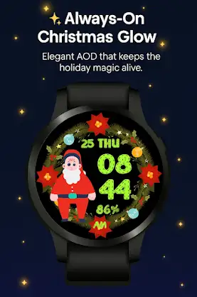 Christmas Santa WatchFace screenshot 5