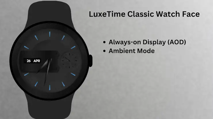 LuxeTime Classic Watch Face screenshot 8