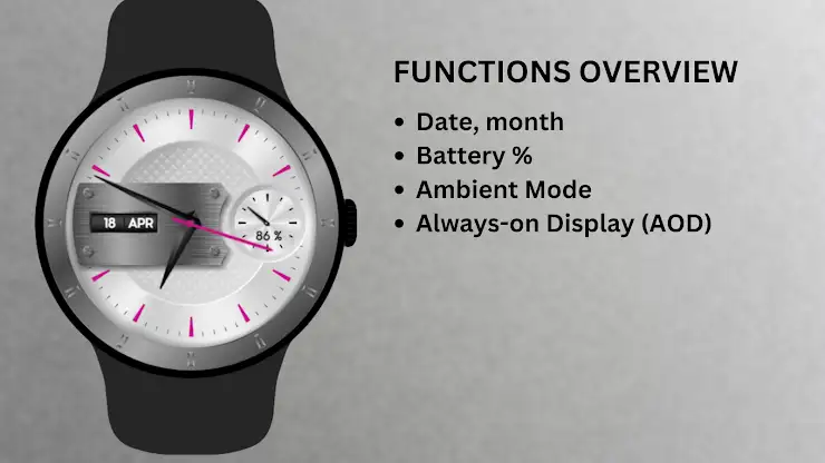 LuxeTime Classic Watch Face screenshot 6