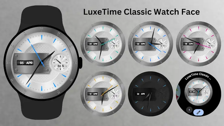 LuxeTime Classic Watch Face screenshot 7