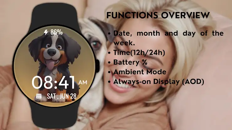 Cute Dog WatchFace screenshot 5