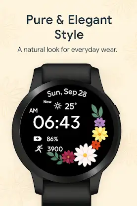 Daisy Bloom WatchFace screenshot 4