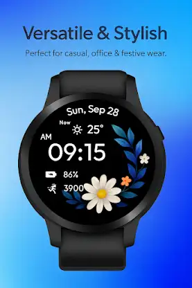 Daisy Bloom WatchFace screenshot 6