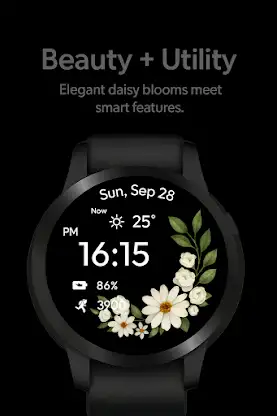 Daisy Bloom WatchFace screenshot 8