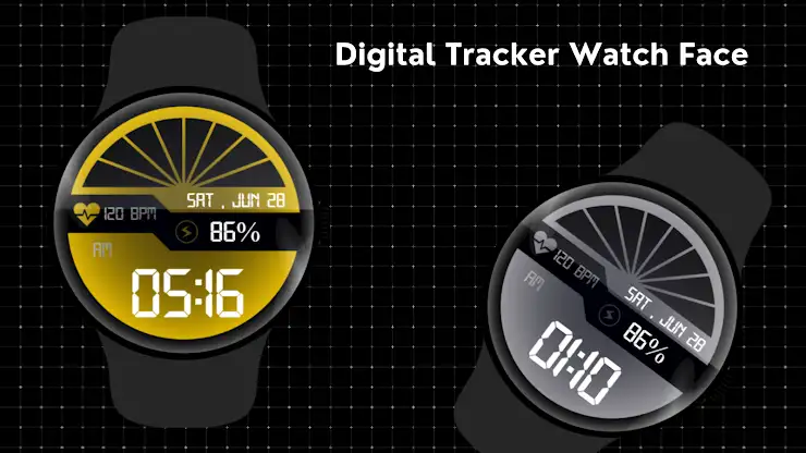 Digital Tracker WatchFace screenshot 2