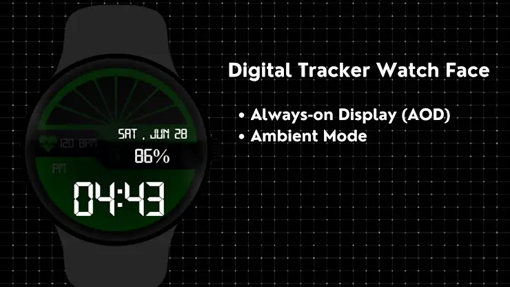 Digital Tracker WatchFace screenshot 7
