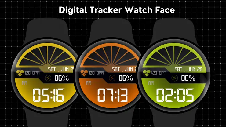 Digital Tracker WatchFace screenshot 4