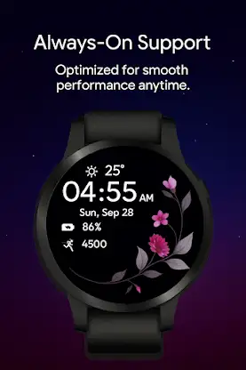 Elegant Floral WatchFace screenshot 5