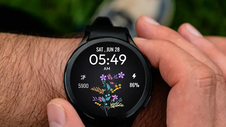 Beautiful Floral WatchFace screenshot 1