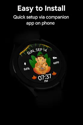 Ganesh Chaturthi WatchFace screenshot 8