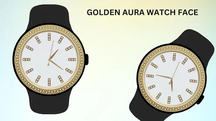Golden Aura Watch Face screenshot 2