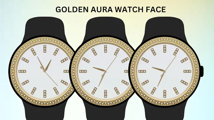 Golden Aura Watch Face screenshot 7