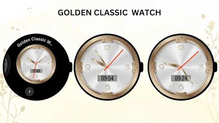Golden Classic  Watch screenshot 3