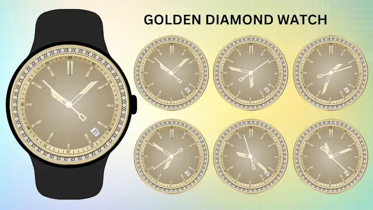 Golden Diamond Watch screenshot 6