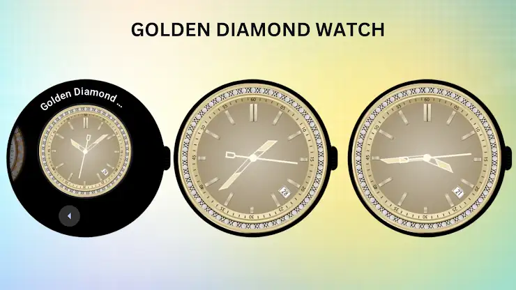 Golden Diamond Watch screenshot 3
