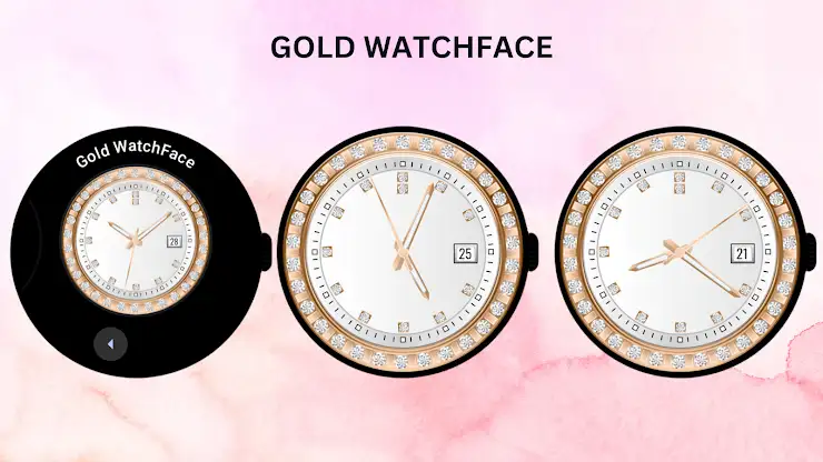 Gold Watch Face screenshot 4