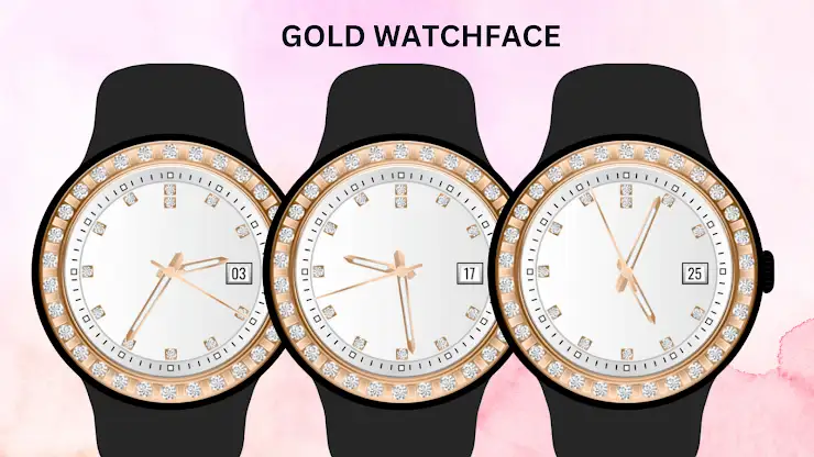 Gold Watch Face screenshot 8