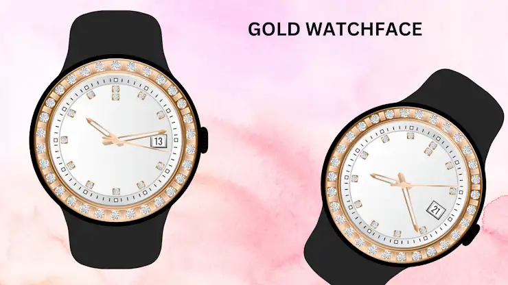 Gold Watch Face screenshot 3