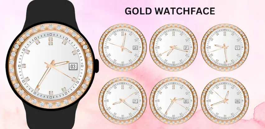 Gold Watch Face screenshot 1