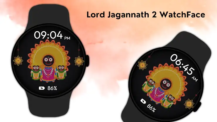 Lord Jagannath 2 Watch Face screenshot 2