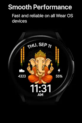 Lord Ganesha WatchFace screenshot 6