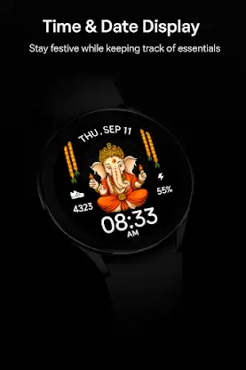Lord Ganesha WatchFace screenshot 3
