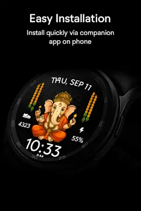 Lord Ganesha WatchFace screenshot 7
