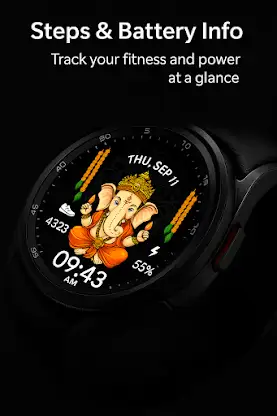 Lord Ganesha WatchFace screenshot 4