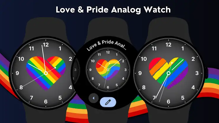 Love - Pride Analog Watch screenshot 4
