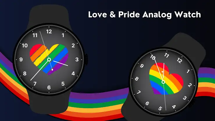Love - Pride Analog Watch screenshot 2