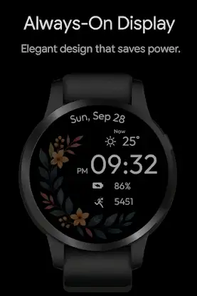 Nature Bloom WatchFace screenshot 5