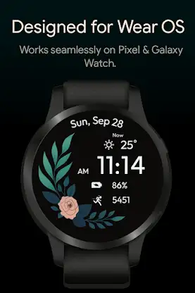 Nature Bloom WatchFace screenshot 6