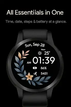 Nature Bloom WatchFace screenshot 8