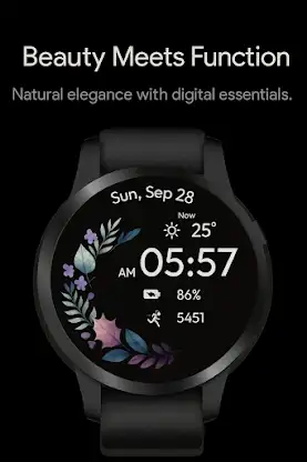 Nature Bloom WatchFace screenshot 7