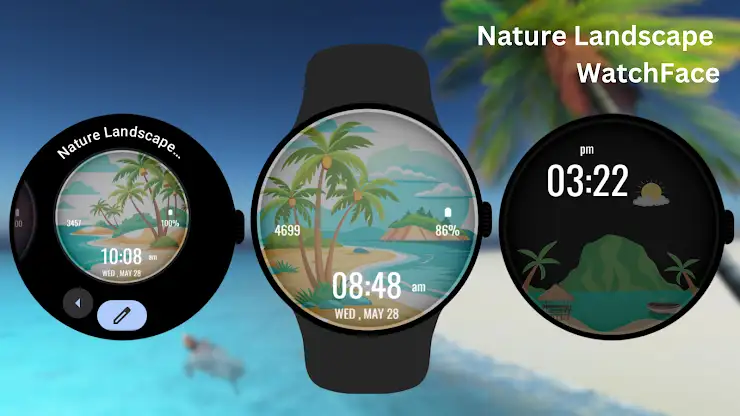 Nature Landscape WatchFace screenshot 3