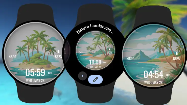 Nature Landscape WatchFace screenshot 4