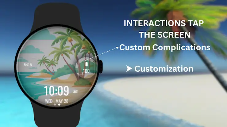 Nature Landscape WatchFace screenshot 5