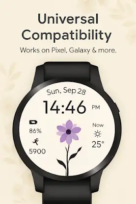 Pastel Bloom WatchFace screenshot 8