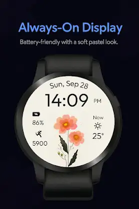 Pastel Bloom WatchFace screenshot 5