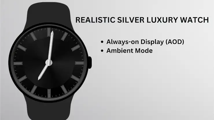 Realistic Silver Luxury Watch screenshot 8