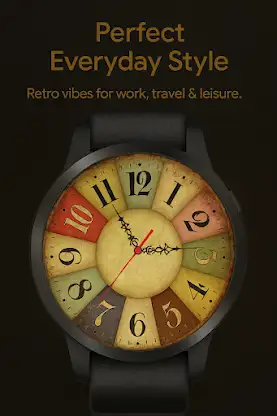 Retro Classic WatchFace screenshot 8
